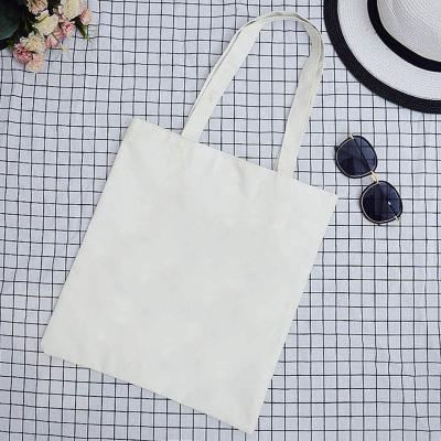 China Eco-friendly Organic Reusable Plain Cotton Canvas Tote Custom Shopping Bag With Custom Logo for sale