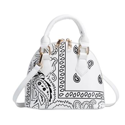 China Luxury High Quality Designer Fashion Bandana Women Shoulder Bags PU Leather Ladies Handbags for sale