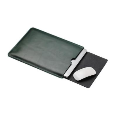 China OEM Logo Slim Spliter Genuine Leather Waterproof Custom Laptop Bags 13 Inch Laptop Sleeve Covers for sale