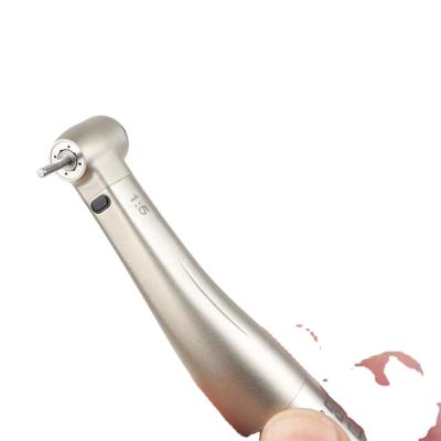 China Dental Sector 1:5 Dental Low Speed Contra Angle Handpiece With LED Light Fiber Optic Handpiece for sale