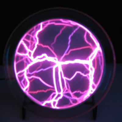 China Novelty New Product New Arrival Magic Christmas Decoration Plasma Plate Plasma Disk Electric Glass Flash Memory Hard Disk for sale