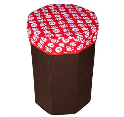 China Silla funcional tejida no- portátil promocional del bolso de la caja de almacenamiento de la tela en venta