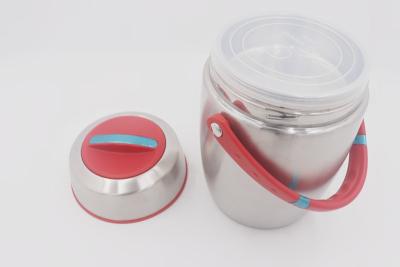 China 2L Food grade leak proof food container stainless steel insulated food jar for sale