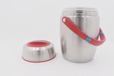 China 1.5L Food grade vacuum lunch box with handle leak proof food container for sale
