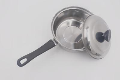 China 3pcs Kitchenware stainless steel mini pot milk pot with bakelite handle for sale