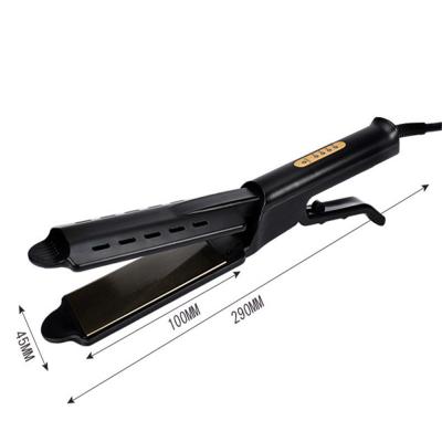 China Hair Styling Best Styling Tool 5 Speed Adjustment Temperature Straightening Ceramic Flat Iron Hair Straightener for sale