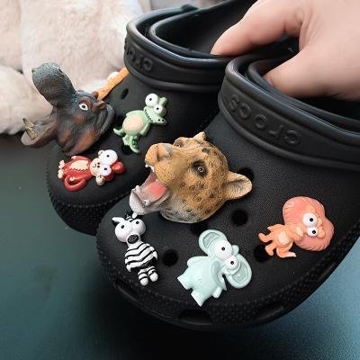 China Designer Custom Soft Shoe Decorations Cartoon Croc Eco-friendly Shoe Luxury Charm For Shoe Accessories Wholesale for sale