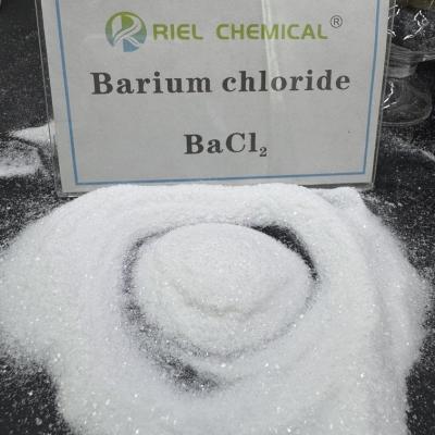 China 99% Industrial Grade Barium Chloride BaCl₂ White Crystal for Barium Preparation for sale