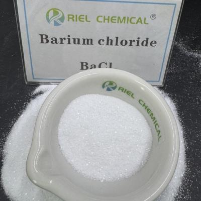 China Riel Chemical 99% Barium Chloride BaCl2 White Crystal For Heat Treatment Of Metal for sale