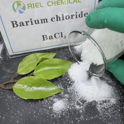 China 99% Industrial Grade Barium Chloride BaCl₂ White Crystal Recommended Barium Preparation for sale