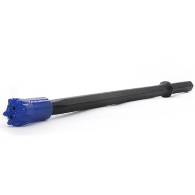 China Construction works Shanterock Mining Rock Tools Pipe Rod For Rig Drilling Tapered 4' Steel Rods 1220mm for sale