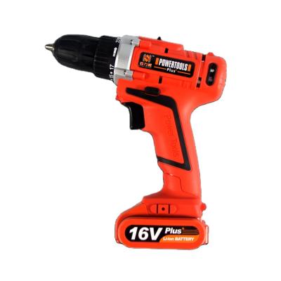 China 16V Lithium-ion 2-Speed Electric Cordless Drill Kit KJPT16-2A for sale