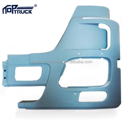 China Fiber Glass L 9438800004 9438804473 R 9438800104 9438804573 Corner Bumper With Fog Lamp Hole Fit For Actros MP3 MEGA SPACE for sale
