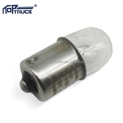 China high quality automotive bulb T16*35 BA15S G18/67 R5W 24V 5W back light/parking lamp for truck Universal for sale