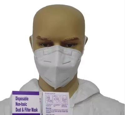 China High Quality Mining Work Woodworking Disposable EN149 Ffp1 Ffp2 Industrial Cup Shape Dust Mask with Filter for sale