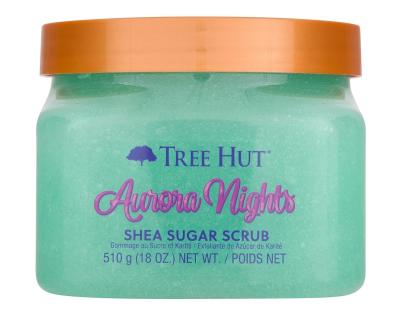 Chine Tree Hut Aurora Nights Sucre Hypoallergénique Escrubs pour le corps Exfoliant en vrac à vendre