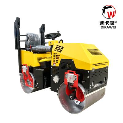 China Construction works Small road roller vibration 3 ton 1 single and double steel wheel hand-push market type vibration driving lawn asphalt contract for sale