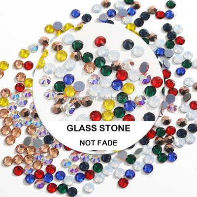 China Flatback Round Bottom Hot-Drilled Violent DIY Jewelry Accessories Manicure Drill Bear Sticker Drill Clothing Accessories for sale