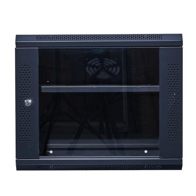 China Wall Mounted Cabinet Rack VB5409 outdoor server cabinet wall mounting network cabinet 9u internet server rack for sale