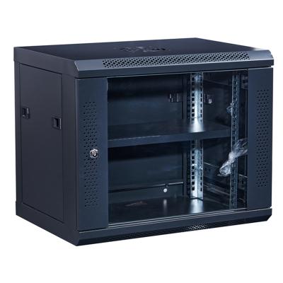 China Wall Mounted Cabinet Rack VA5409 data center vantalation dust proof network cabinet monitoring with lock for sale