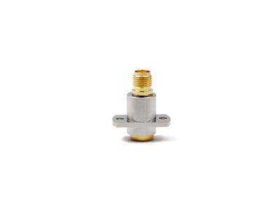 China BMA Female to SMA Female Flange RF Adapter for sale