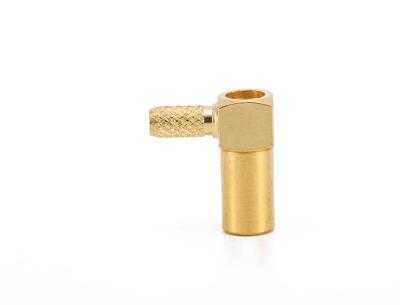 China SSMB Female Right Angel Connector for RG316 Cable for sale