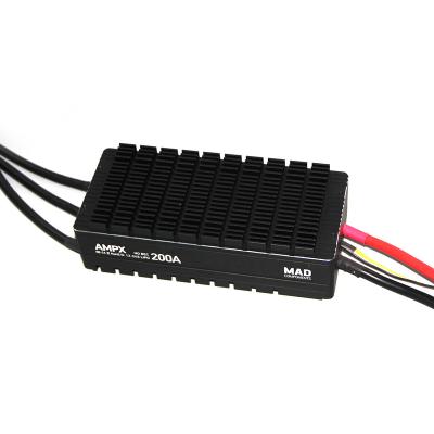 China Good Running AMPX 200A 12-24S Low Voltage Crazy High Quality Brushless Electronic Motor Speed Controller for sale