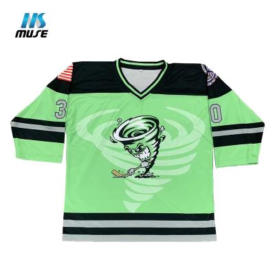 China 2021 Latest Handsome Custom Wholesale Chinese Style Fashion Ice Hockey Men's Jersey For Sale for sale