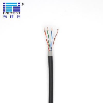 China Openlucht23awg 0.56mm Directe de Kabel Dubbele Schede van Begrafenisethernet Te koop