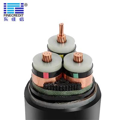 Chine le cable électrique moyen de la tension 11kv XLPE a isolé le CEI à un noyau 60502 à vendre