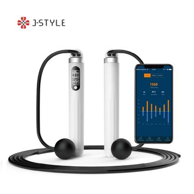 China JCSkip Smart Jump Rope Bluetooth App Control Speed Counting Skipping Rope Custom Skipping Rope for sale