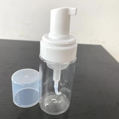 China Natural 100ml PET Bottle With Foam Pump For Clean Shoes and Shampoo Body Lotion en venta