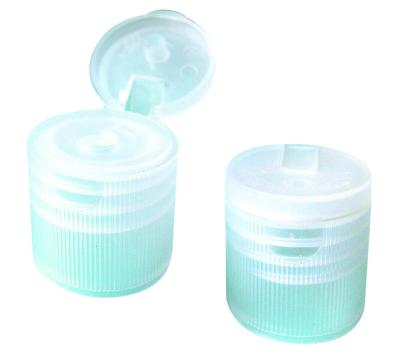 China Las cápsulas 20m m cosméticas transparentes, desinfectante plástico de la mano capsulan a Flip Top en venta