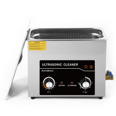 China Fortgeschrittene Doppelfrequenz Ultraschallreiniger mit Abflussventil 180W Leistung 4pcs Transduzors 300W Heizleistung 20-80°C zu verkaufen