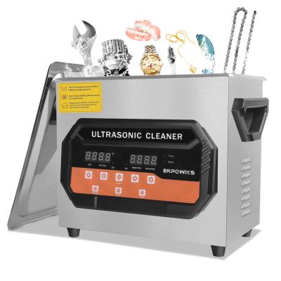 China 3.5L Pro Ultrasonic Cleaner w/ 150W Heater & Digital Timer - 120W Dual Mode (Degas/Semi) Cleaning Machine for Jewelry, Tools, Eyewear & Toys for sale