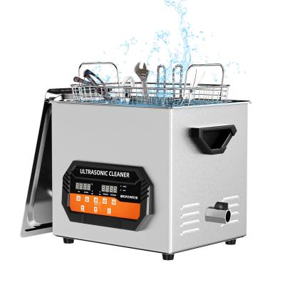 China 10L Digital Ultrasonic Cleaner with Degas & Semi Modes | 240W Professional-Grade Cleaning, 300W Heater & 30-Min Timer for Industrial Tools, Auto Parts, and Precision Components for sale