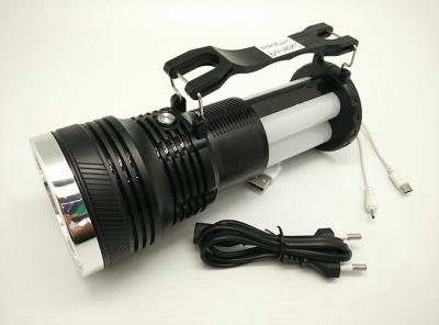 China BN-2888T Solar Power Rechargeable Portable LED Flashlight Torch for sale