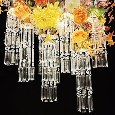 China 2021 Yiwu Aimee Factory Wholesale Lighting Directly Wedding Crystal Chandelier Light (AY-WC02) for sale