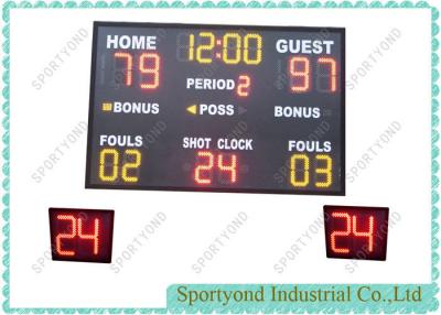 China Gymnasium Hall LED Electronic Basketball Wireless Scoreboard Sports In College en venta