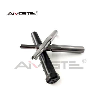 China 140 Degree Carbide Step Drill Inner Coolant Straight Flute Drill for sale