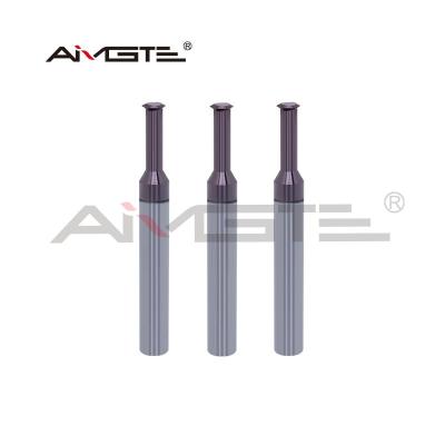 China Customized Single Point Thread Mill Cutter AlTiN Coating Carbide Thread Mill For Steel for sale