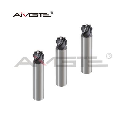 China Industrial Step End Mill 4 Flutes for Mold Steel Die Making Precision Machining for sale
