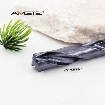 Cina AlTiCrN Carbide Drill Bit 1 mm 20 mm CNC Drill Bit con R Edge in vendita