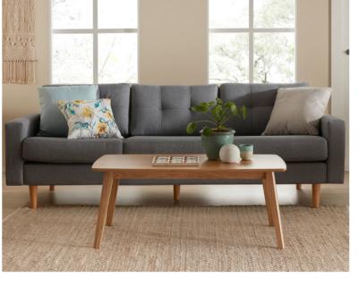 China Solid Rubber Wood Leg Finish 9010 Coffee Table Lamp Table for sale