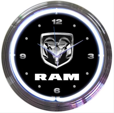 China ABS UL Round Bud Light Clock 38cm Shell Neon Beer Clocks for sale