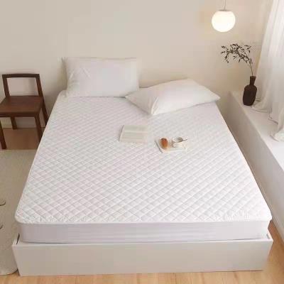 China Wearable Waterproof Microfiber Quilted Mattress Covers & Protectors 100GSM Bed Cove Filling Protected Mattress for sale