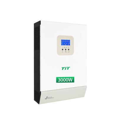 China Solar Power System Home YIT 3.5Kw 500V 3500W Single Phase Solar Inverter Hybrid Inverter In-Built Mppt Controller High PV Solar Inverter for sale