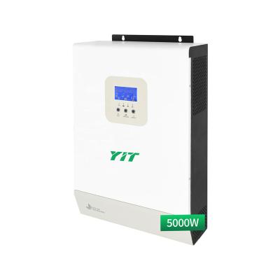 China Solar Power System Home YIT 5000W 5KW Solar Hybrid Inverter High Frequency Solar Inverter High Frequency Hybrid Inverter for sale