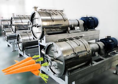 China Juice Extracting Carrot Processing Machine High Efficiency Carrot Processing Line for sale