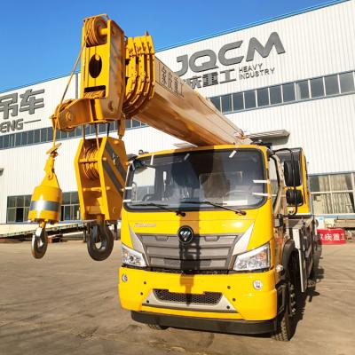 China 16 Ton Horizontal Jib Cranes Crane Concrete Lifting Diesel TRUCK CRANE Hot Sale Futian for sale